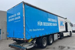 Rimorchio 2 assi con sponda