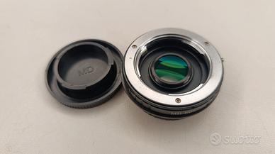 Adattatore lenti Minolta MD a Canon EOS con lente
