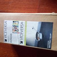 Posacenere acciaio a clip viceversa portatile