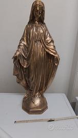 statua madonna bronzo 