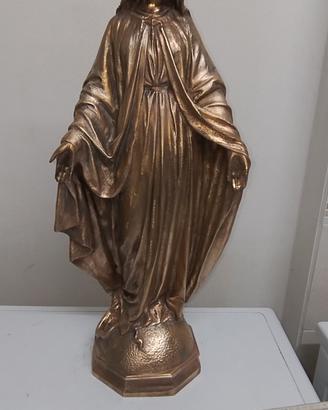 statua madonna bronzo 