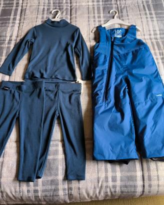 Pantaloni ed intimo termico bambino