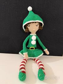 Elfa amigurumi