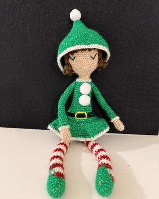 Elfa amigurumi