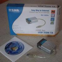 USB ISDN TA 128K bps CON FUNZIONE FAX-MODEM