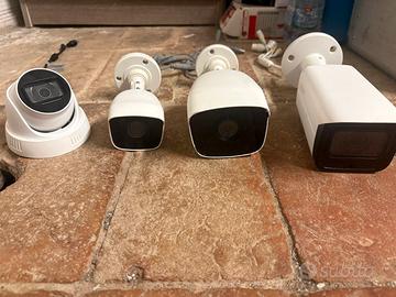 4 Telecamere Hikvision D@hua Audio/video
