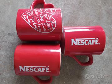 3 Tazze Nescafe' poco usate 