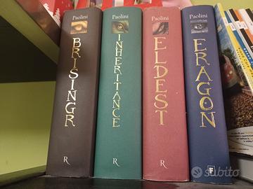 libri eragon collezione completa