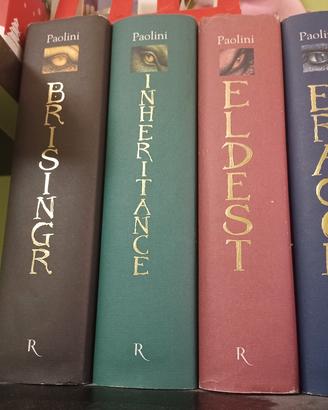 libri eragon collezione completa