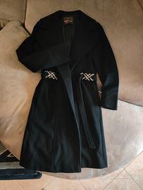 Roberto Cavalli Archive Wool & Cashmere Coat with 