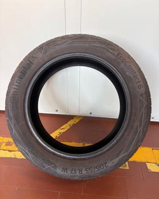 1 pneumatico Continental 205/55 R17 91W usato