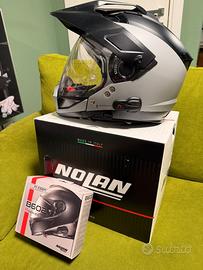 Casco Nolan N70-2X taglia M+interfono N-Com B602R