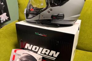 Casco Nolan N70-2X taglia M+interfono N-Com B602R