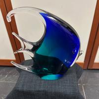 Pesce Scalare in vetro di Murano Nason