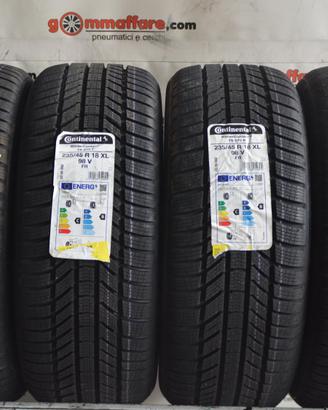 4 Pneumatici 235/45 R18 Continental Wintercontact 