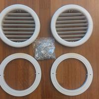 Coppia griglie Ø200 mm pieghevoli Olimpia Splendid