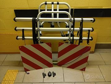 Portabici posteriore in alluminio Althura 3 posti