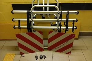 Portabici posteriore in alluminio Althura 3 posti