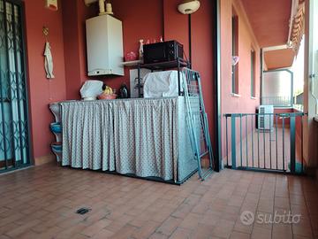 Trilocale con terrazza abitabile e garage