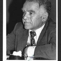 RARA FOTO FIRMA ORIGINALE YITZHAK SHAMIR  ISRAELE
