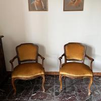 Poltroncine in legno