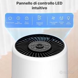 Purificatore Aria HEPA, Bianco 3 velocità