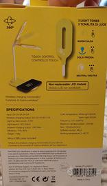 Lampada pantone con ricarica wireless 
