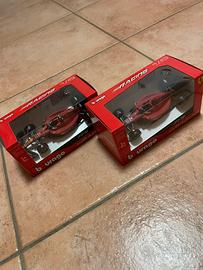 2 Modellini Ferrari F1 75 Burago 1:43