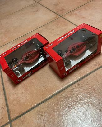 2 Modellini Ferrari F1 75 Burago 1:43