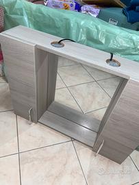Mobile con specchio per bagno