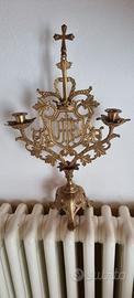 candelabro ottone