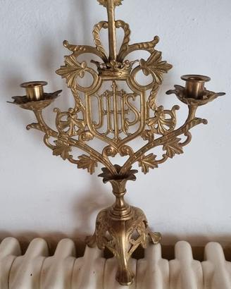 candelabro ottone