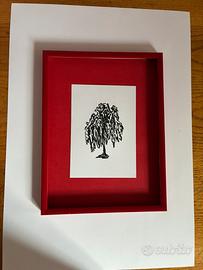 Stampa albero salice