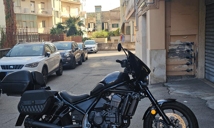 Honda rebel cmx 1100 dct black custom in garanzia