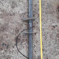 asse x carrello barca mai usato, con impianto fren