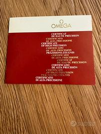 Book Omega certificato Cosc vintage