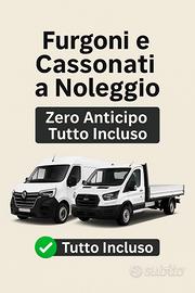 Furgoni da lavoro a noleggio lungo termine