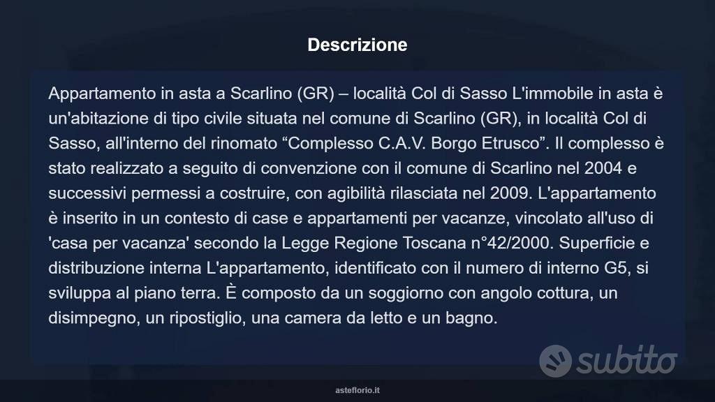 Appartamento – Scarlino, Col di Sasso, San Luigi - Vista 3
