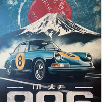 Pollux - Stampa artistica - Fuji Porsche -