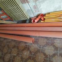 tubi arancioni PVC diametro 140