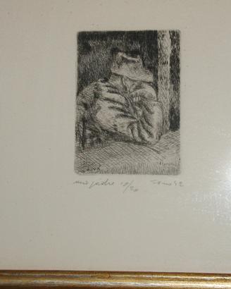 " Mio padre " di Tono Zancanaro - Tono 42
