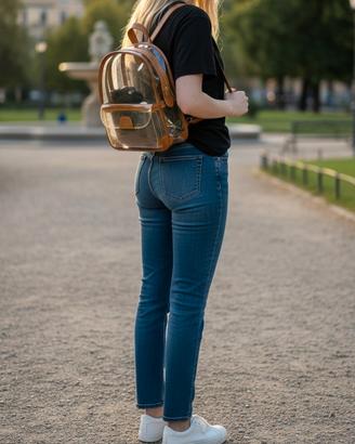 zaino trasparente Alviero Martini 1^ Classe