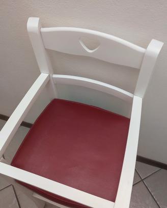 Sedia alta / seggiolone per bambini 