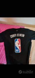 maglia maniche corte Marcelo Burlon x Nba
