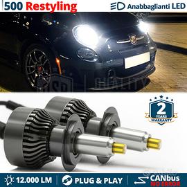 Kit LED H7 FIAT 500 Restyling Lenticolari 12000LM