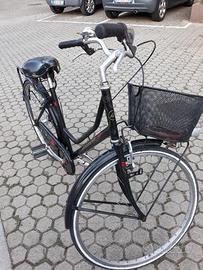 bici nera donna