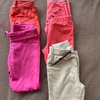 Pantaloni bambina in cotone