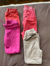 Pantaloni bambina in cotone