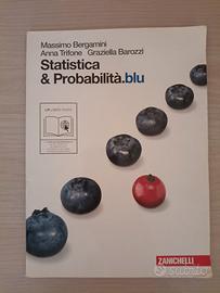 Libro "Statistica e probabilità.blu" - Zanichelli 