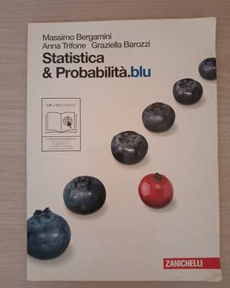 Libro "Statistica e probabilità.blu" - Zanichelli 